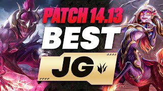 The BEST Junglers For All Ranks On Patch 1413  Season 14 Tier List League of Legends [upl. by Cristobal]