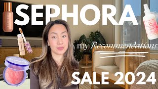 Sephora Sale Fall 2024  My Recommendations Kosas Tarte Bumble and Bumble Saie Rare Beauty [upl. by Oisangi614]