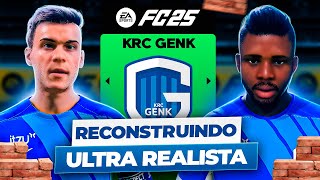 RECONSTRUINDO ULTRA REALISTA 🔥  FC 25 MODO CARREIRA [upl. by Aryamoy]