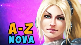 Nova A  Z  Heroes of the Storm HotS Gameplay [upl. by Auberon]