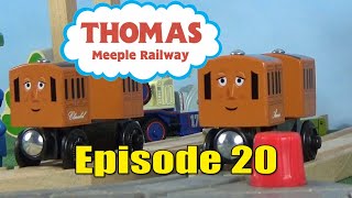 Thomas Meeple Railway Episode 20 quotDelayed Coachesquot [upl. by Saraiya]