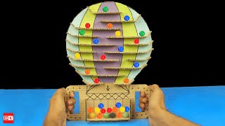 Easy Cardboard Craft Game  DIY Parachute Game [upl. by Clements247]