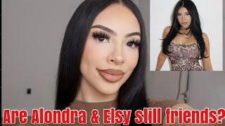 ALONDRA CLAPS BACK AT HATERS amp ADDRESSES IF HER amp ELSY ARE STILL FRIENDS❗️ [upl. by Hardie332]