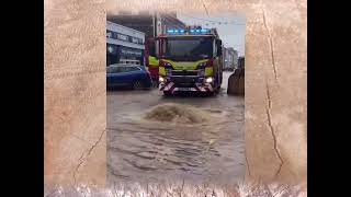 massive flooding hit Bantry Ireland [upl. by Leesa]