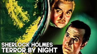 Sherlock Holmes  Terror by Night  Basil Rathbone  Film Noir  Classic Thriller [upl. by Aviv50]