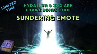 Sundering  Emote Showcase  FFXIV Bonus Code [upl. by Eednahs]