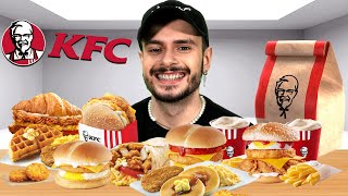 Zjedliśmy CAŁE ŚNIADANIE z KFC [upl. by Ycrem]