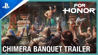 For Honor  Chimera Banquet Event Trailer  PS4 [upl. by Ahsemal]