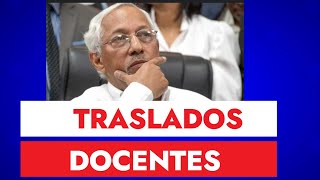 LOS TRASLADOS DE DOCENTES minerd adp [upl. by Ardme455]