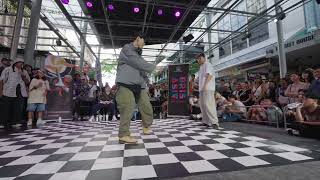 Wisdom vs Mario QUARTER FINALS Hip Hop  BrisAsia Dance Battles 2024 [upl. by Hadihsar927]