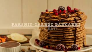 How to Eat ParsnipCarrot Pancakes with Chickpea Flour [upl. by Kano]