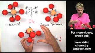 VSEPR Theory Part 3 Octahedral Family [upl. by Dloreh]