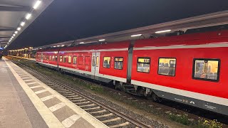 Regionalbahn RB 79 nach Gemünden am Main in Aschaffenburg Hbf [upl. by Huber951]