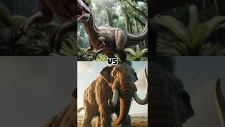 ANIMALS COMPARISON MAMMOTH VS DINOSAUR TIGERRHINO HONEY BADGERSNAKE trending animals shorts [upl. by Norven347]