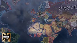 HOI4 Führerredux Timelapse 19361947 AI Only The Czech Breakthrough [upl. by Acyssej551]