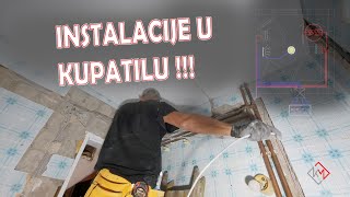 EP 024  ELEKTROINSTALACIJE  KUPATILO  KAKO MONTIRATI [upl. by Jolyn]