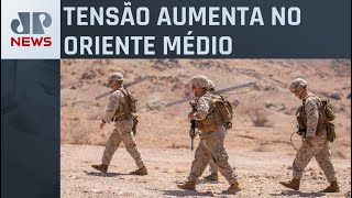 Biden promete retaliar mortes de 3 soldados americanos na Jordânia [upl. by Yelha387]