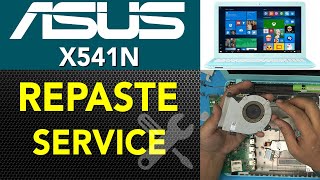 ASUS X541n Laptop Service and Repaste Guide [upl. by Mozza620]