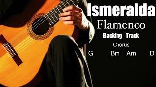 smeralda  Flamenco Backing TrackI in G With Chords [upl. by Inafetse346]