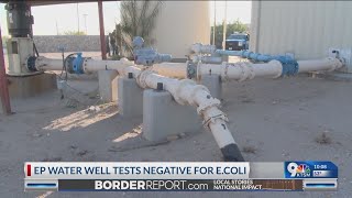 Water from well now testing negative for E coli [upl. by Ena]