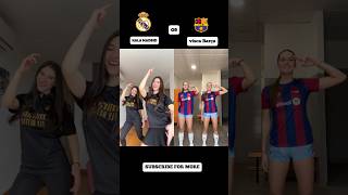 HALA MADRID Vs VISCA BARÇA  Prt 1 shorts dance music halamadrid viscabarça laliga [upl. by Haynor954]