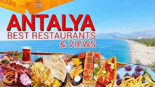 ANTALYA TURKEY Restaurants A Guide to finding the best in town 🇹🇷 [upl. by Neelloc]