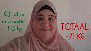 Week 63 na Mini Gastric Bypass 13 kg en totaal 71 kg kwijt [upl. by Samled923]