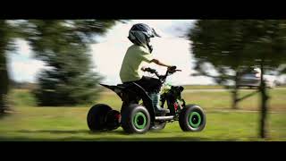 XMax Roughrider 1600w  Junior Electric Quad Bike [upl. by Eatnom329]