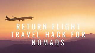 Travel Hack Onward Ticket Saves You Money amp Stress on LastMinute Return Flights [upl. by Christalle285]