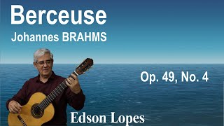 Berceuse Op 49 No 4 J Brahms [upl. by Tihor917]