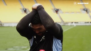 Ardie Savea ducks for cover as All Blacks prepare for Los Pumas  The Rugby Championship [upl. by Siari]