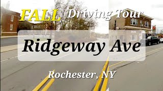 Ridgeway Ave Rochester NY • Fall Driving Tour [upl. by Karsten270]