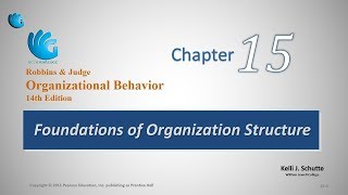 Foundations of Organization Structure  Organizational Behavior Chapter 15 [upl. by Pitarys]