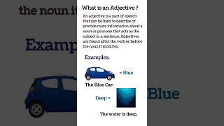 ADJECTIVE  English Adjectives  English vocabulary adjective adjectives [upl. by Earej]