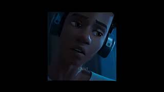 Scared Of The DarkMiles Morales 🔥 music edit spiderman shortsfeed shorts [upl. by Jareb]