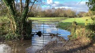 Fosse way river crossing deep today [upl. by Oidiple]