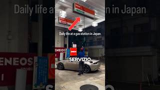 Stazione di Benzina Unica in Giappone 📽️gsmiatas su IG shorts [upl. by Ahsino]