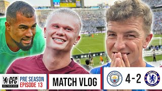 HAALAND HATTRICK 🤬  CHELSEA 24 MAN CITY MATCH VLOG  CHELSEA FC USA TOUR 2024 [upl. by Annaek]