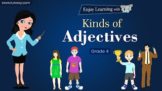 Types of Adjectives  Adjectives in English Grammar  Adjectives for Kids  Concept Examples [upl. by Kooima]