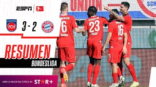 ¡LOS BÁVAROS PERDIERON UN PARTIDO INCREÍBLE Y SE ALEJAN DEL SUEÑO  Heidenheim 32 Bayern  RESUMEN [upl. by Ludlew]