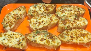 CHEESY GARLIC BREAD cheeserecipes breadrecipe garlicbread momstastyrecipesk5o [upl. by Marna]