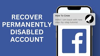 How to Recover Permanently Disabled Facebook Account 2024  Disabled Facebook Account Recovery [upl. by Giannini]