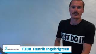 Henrik Ingebrigtsen om Sportsmasters T300 tredemølle [upl. by Aratas]