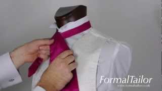 How to tie a cravat [upl. by Ylimme]