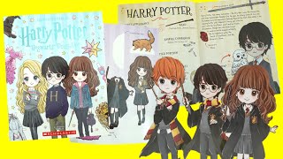 Harry Potter Paper Dolls Hogwarts DressUp Papercraft Activity Book [upl. by Conard]