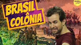 BRASIL COLÔNIA  Resumo de História do Brasil para o Enem [upl. by Africah473]