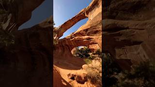 Double O Arch Arches National Park Utah 🏜️🇺🇸 hiking utah archesnationalpark [upl. by Eustis]