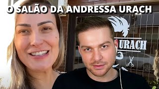 A Andressa Urach tem um SALÃO DE CABELO [upl. by Ailsun482]