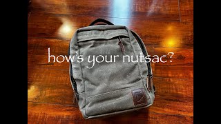 How do I like my Nutsac nutsac edc gearreviews slingbag [upl. by Sahpec524]