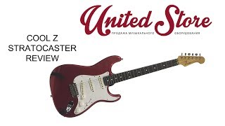 Cool Z Stratocaster ZST1R VNT CFS Review By Kirill Ivanushkin [upl. by Htebsil]